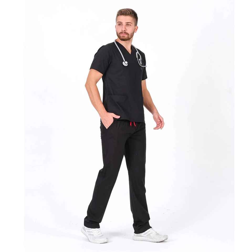Lacivert Hemşire Forması Bay ,Hemşire Takım ,Doktor Forması