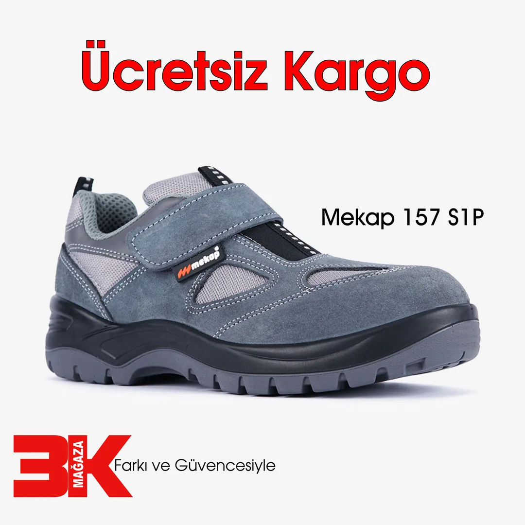 MEKAP 157 S1P SÜET İŞ AYAKKABISI